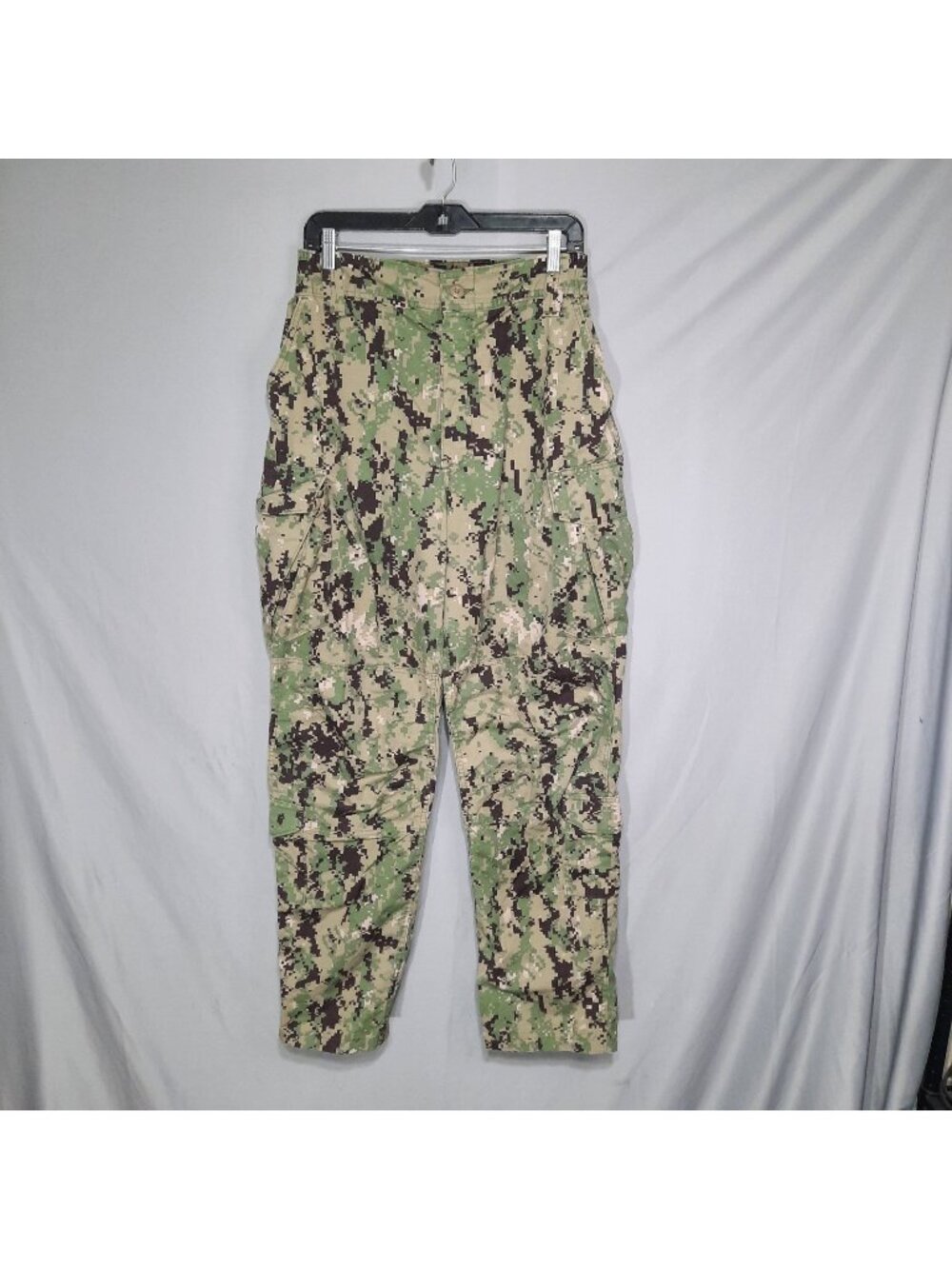 US Navy Pants 33 Regular Working Uniform Type III Trouser Digital Camo Military